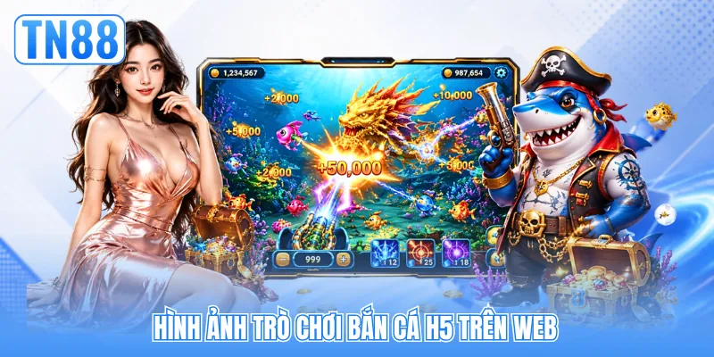 Hình ảnh trò chơi bắn cá H5 trên web Hình ảnh trò chơi bắn cá H5 trên web
